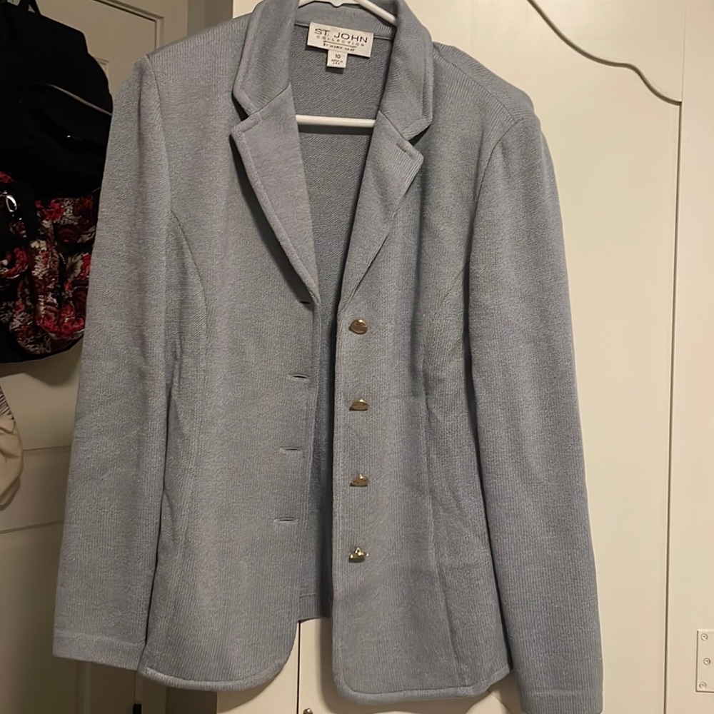 St. John knit blazer